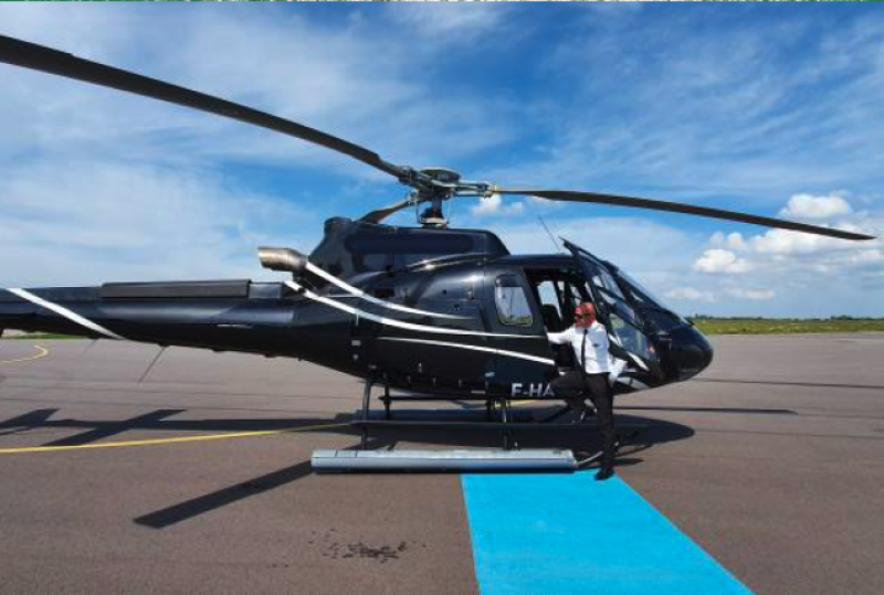 Mont Saint Michel Helicopter Panoramic Flight