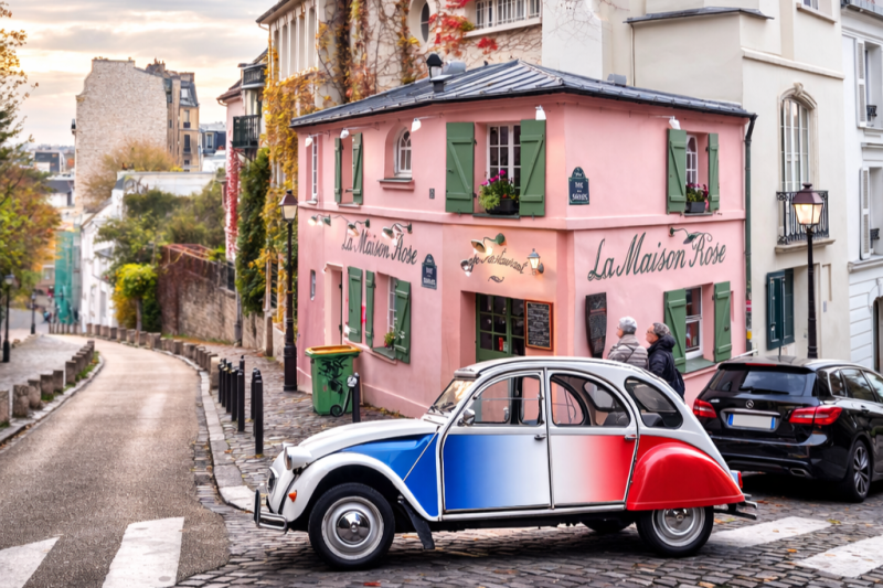 Explore Paris in a 2CV
