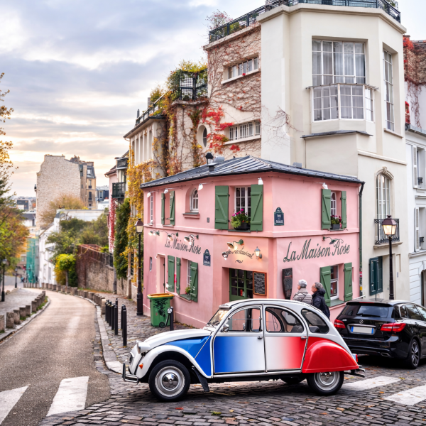 Legendary Paris Tour in a 2CV