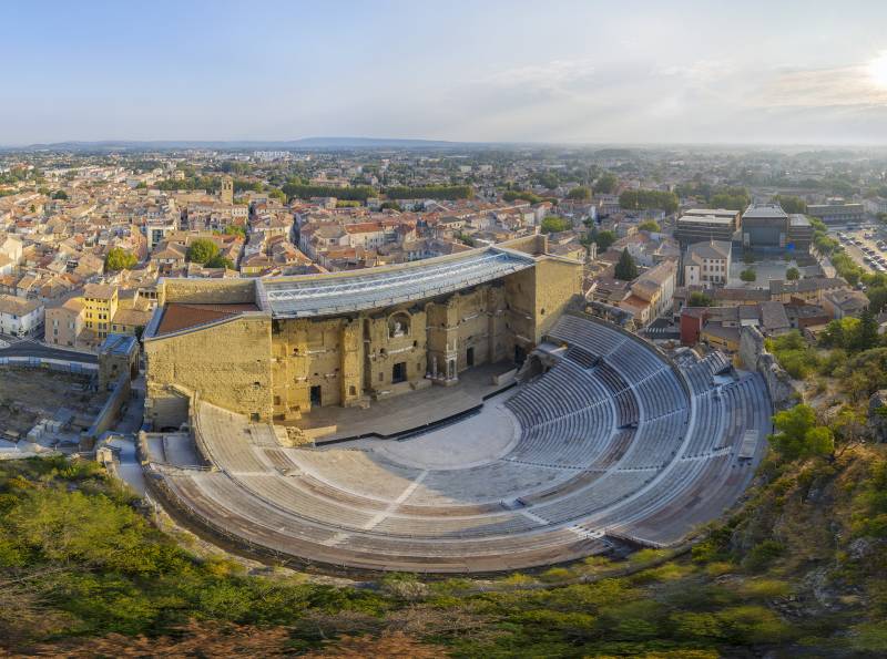 From Avignon: Roman Ruins in Provence
