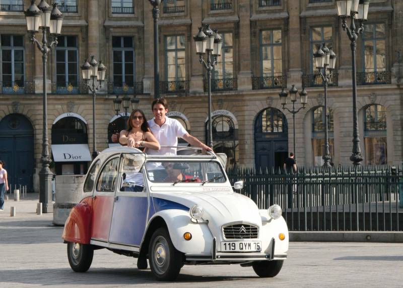 Panoramic 2CV Tour in Paris
