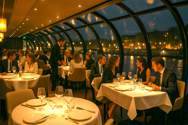 Gastronomic Dinner Cruise Ducasse Sur Seine